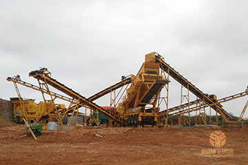 尼泊爾時產(chǎn)100-200噸移動式篩砂系統(tǒng)