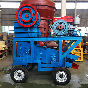 非洲烏干達(dá)客戶時產(chǎn)10噸玄武巖破碎生產(chǎn)線